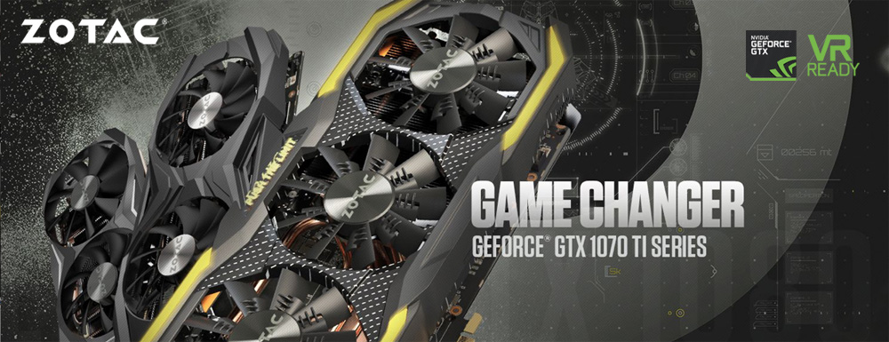 Zotac Geforce GTX 1070 Ti serija